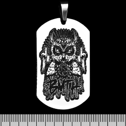 Кулон Bring Me The Horizon (сова) (ptsb-020) жетон