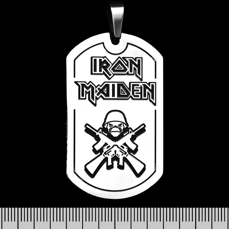 Кулон Iron Maiden "A Matter of Life and Death" (ptsb-047) жетон