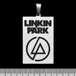 Кулон Linkin Park (LP logo) (ptsb-055) прямоугольный