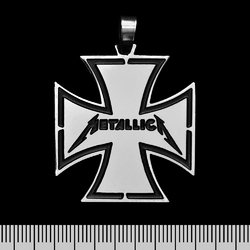 Кулон Metallica (cross) (ptsb-069) фигурный