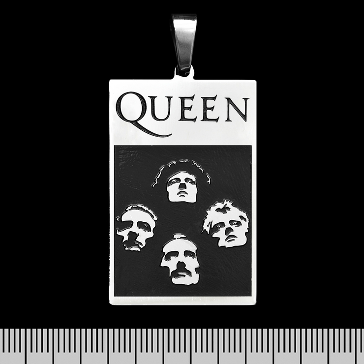 Кулон Queen "Bohemian Rhapsody" (ptsb-092) прямокутний Кулон Queen "Bohemian Rhapsody" (ptsb-092) прямокутний