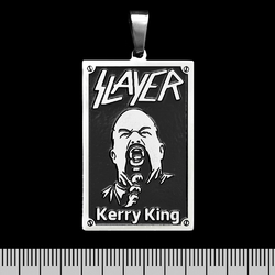 Кулон Slayer (Kerry King) (ptsb-109) прямоугольный