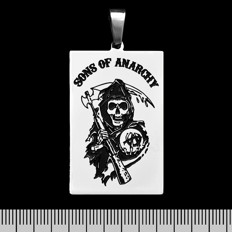 Кулон Sons Of Anarchy (ptsb-117) прямокутний Кулон Sons Of Anarchy (ptsb-117) прямокутний