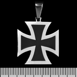 Кулон Железный крест (маленький) (ptsb-143) фигурный