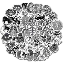 Набір стікерів Black Magic Girl (stk-051) (50 шт.)