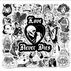 Набір стікерів Dark Love (stk-053) (50 шт.)