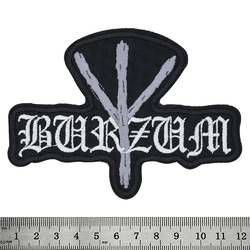 Нашивка Burzum (руна Альгиз)