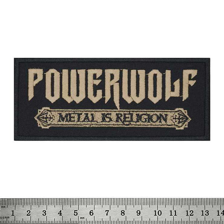 Нашивка Powerwolf "Metal Is Religion" Нашивка Powerwolf "Metal Is Religion"