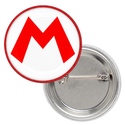 Значок Super Mario (M logo)