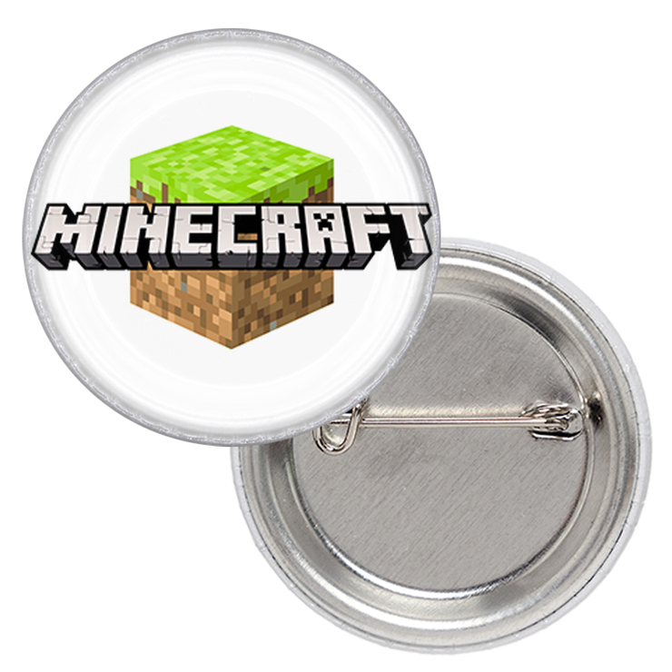 Значок Minecraft (white)