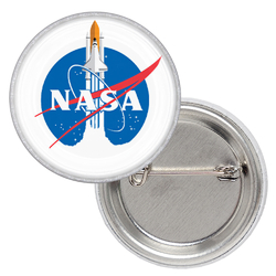 Значок NASA (emblem and Space Shuttle) Значок NASA (emblem and Space Shuttle)