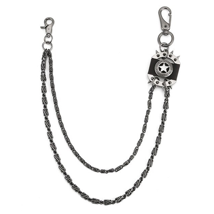 Ланцюг подвійний Зірка з шипами (ch-034)