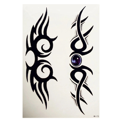 Временная тату Трайбл (два узора) (HB-173, 21x15 см)