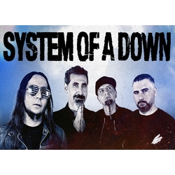Плакат System of a Down (sky) Плакат System of a Down (sky)