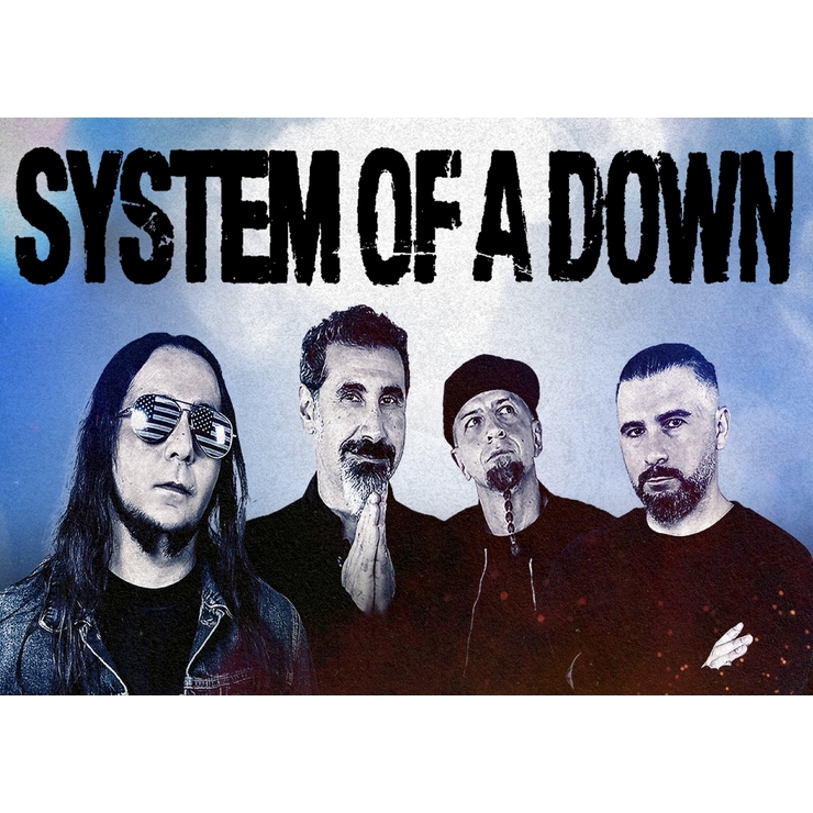 Плакат System of a Down (sky) Плакат System of a Down (sky)
