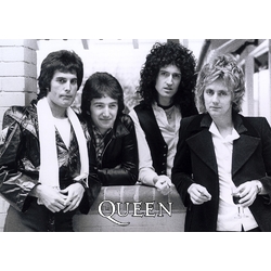 Плакат Queen (black&white)