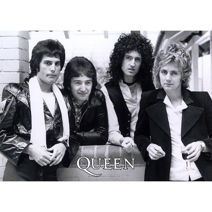 Плакат Queen (black&white) Плакат Queen (black&white)
