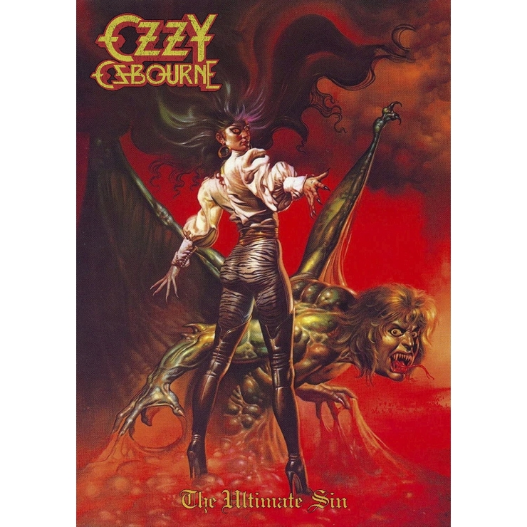 Плакат Ozzy Osbourne "The Ultimate Sin" Плакат Ozzy Osbourne "The Ultimate Sin"