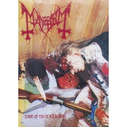 Плакат Mayhem "Dawn of the Black Hearts"