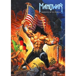 Плакат Manowar "Warriors of the World"