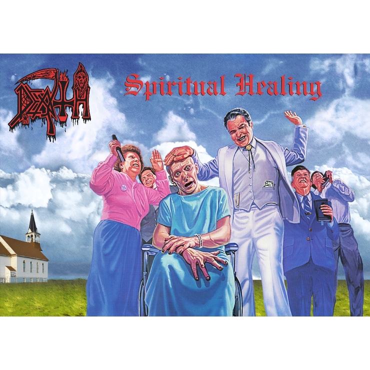 Плакат Death "Spiritual Healing" Плакат Death "Spiritual Healing"
