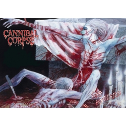 Плакат Cannibal Corpse "Tomb Of The Mutilated"
