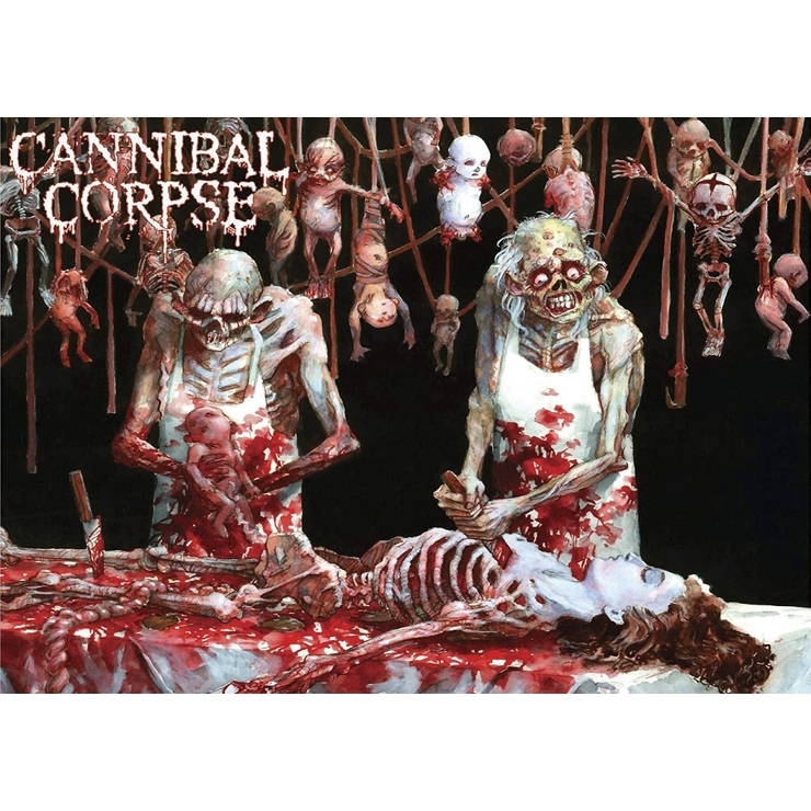 Плакат Cannibal Corpse "Butchered at Birth" Плакат Cannibal Corpse "Butchered at Birth"