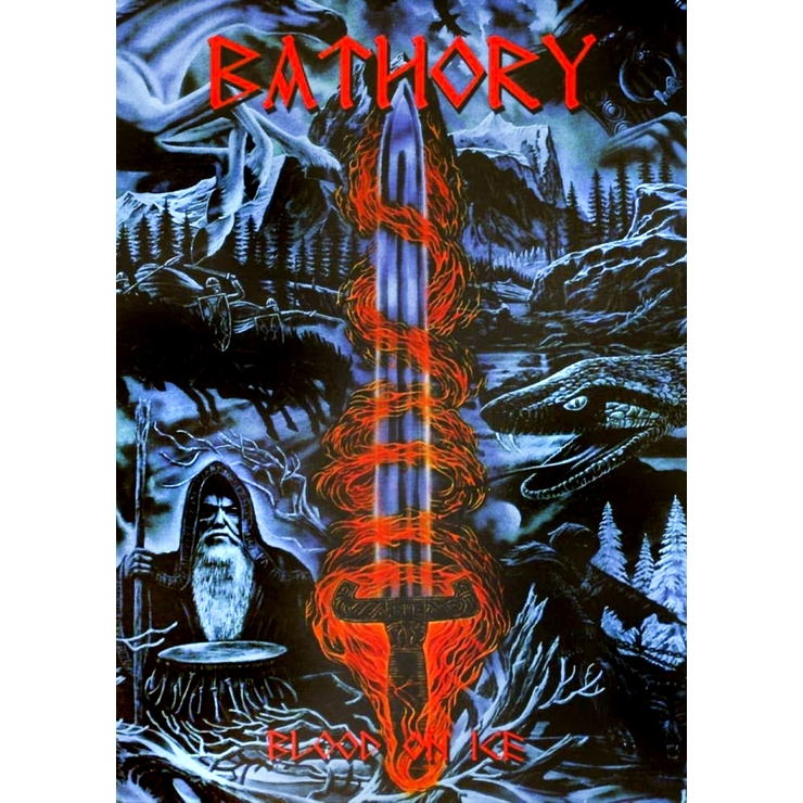 Плакат Bathory "Blood on Ice" Плакат Bathory "Blood on Ice"