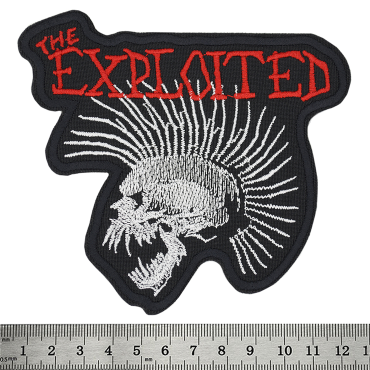 Нашивка The Exploited "Beat The Bastards" фигурная Нашивка The Exploited "Beat The Bastards" фигурная