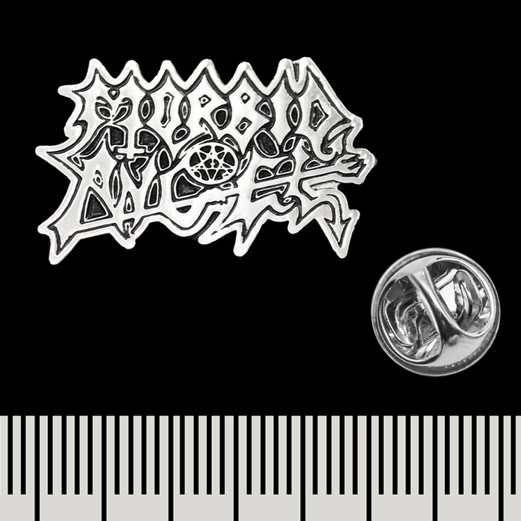 Пін (значок) фігурний Morbid Angel (logo) Пін (значок) фігурний Morbid Angel (logo)
