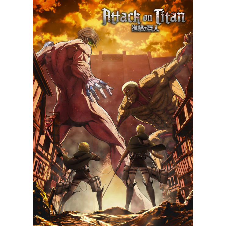 Плакат Attack On Titan (battle) Плакат Attack On Titan (battle)