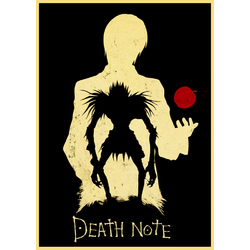 Плакат Death Note (apple)