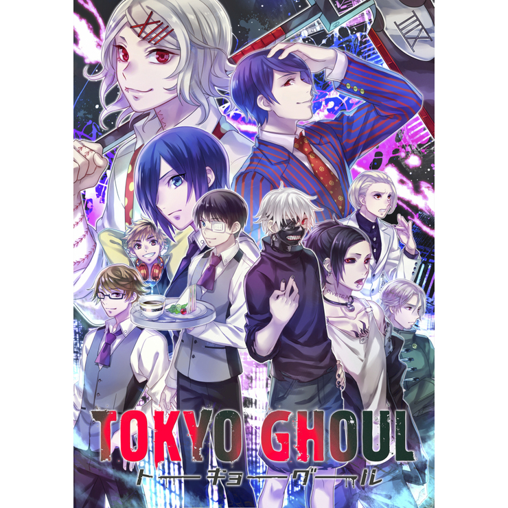 Плакат Tokyo Ghoul (characters) Плакат Tokyo Ghoul (characters)