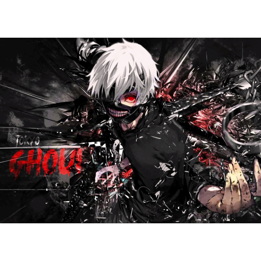 Плакат Tokyo Ghoul (Ken Kaneki) - купить аниме плакат в Киеве, цены в  Украине - интернет-магазин Rockway