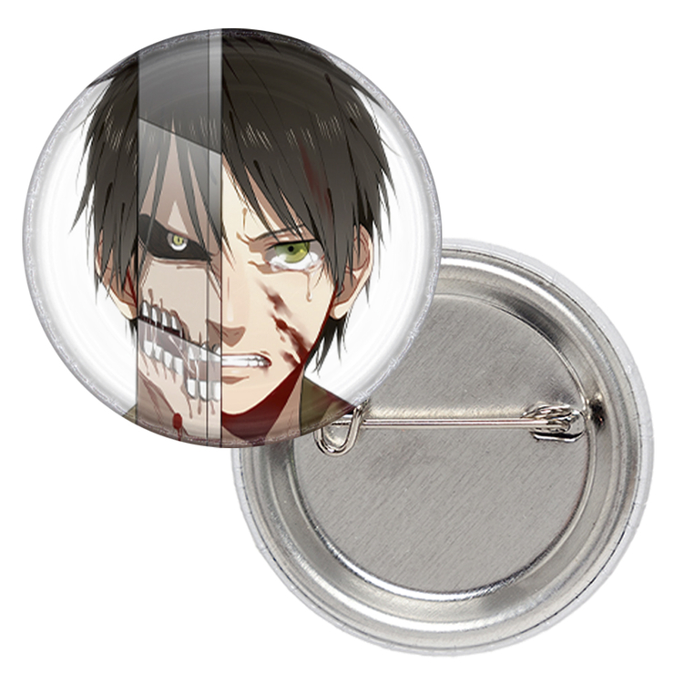 Значок Attack on Titan (Eren Jaeger) Значок Attack on Titan (Eren Jaeger)