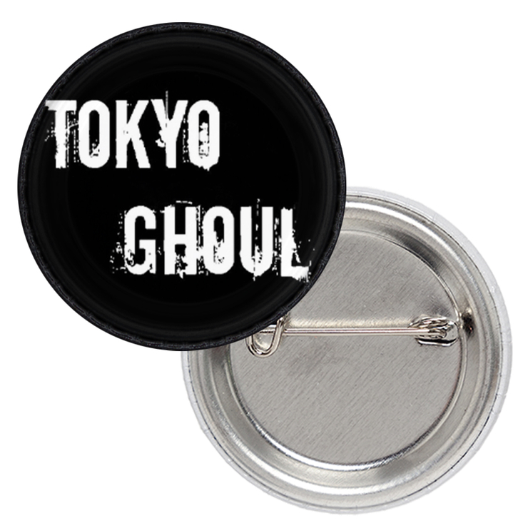 Значок Tokyo Ghoul (english logo) Значок Tokyo Ghoul (english logo)