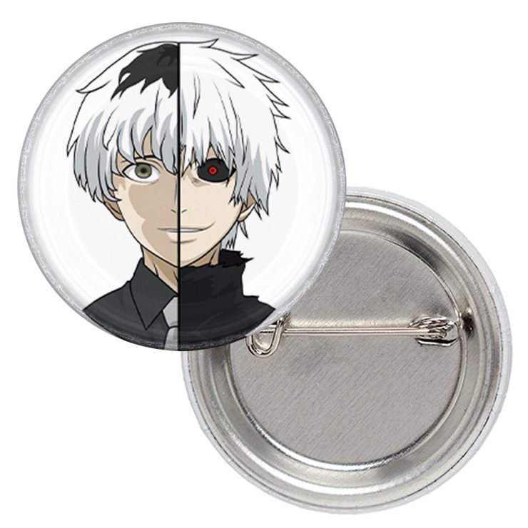 Значок Tokyo Ghoul (Ken Kaneki) Значок Tokyo Ghoul (Ken Kaneki)