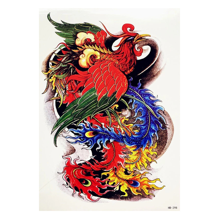 Тимчасове тату Жар-птиця (HB-298, 21x15 см) Тимчасове тату Жар-птиця (HB-298, 21x15 см)