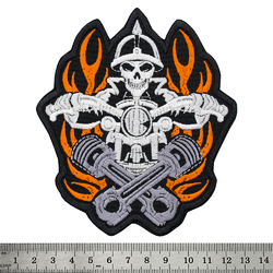 Нашивка Deathrider (поршни)