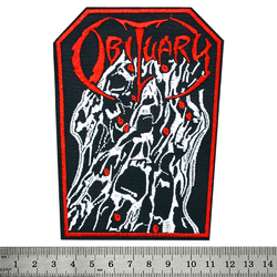 Нашивка Obituary "Cause of Death" Нашивка Obituary "Cause of Death"