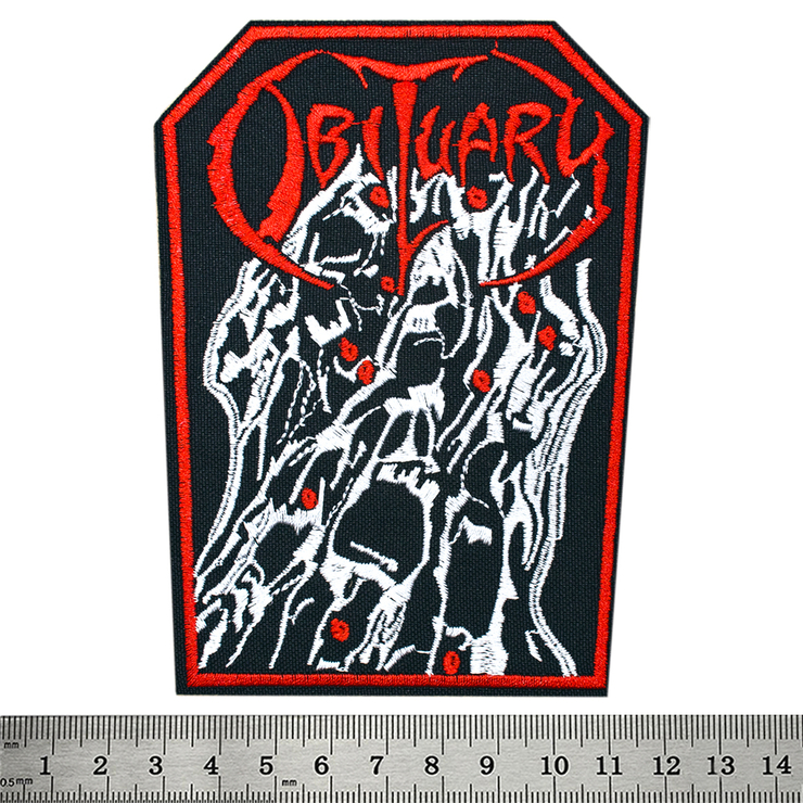Нашивка Obituary "Cause of Death" Нашивка Obituary "Cause of Death"