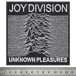 Нашивка Joy Division "Unknown Pleasures" Нашивка Joy Division "Unknown Pleasures"