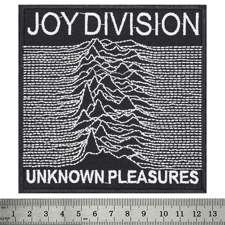 Нашивка Joy Division "Unknown Pleasures" Нашивка Joy Division "Unknown Pleasures"