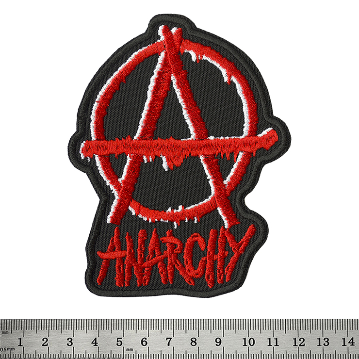Нашивка Anarchy (черный фон) Нашивка Anarchy (черный фон)