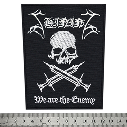 Нашивка Shining "We Are The Enemy"