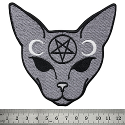 Нашивка Cat with Pentagram