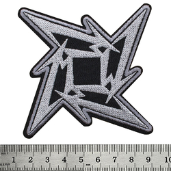 Нашивка Metallica (M star) Нашивка Metallica (M star)