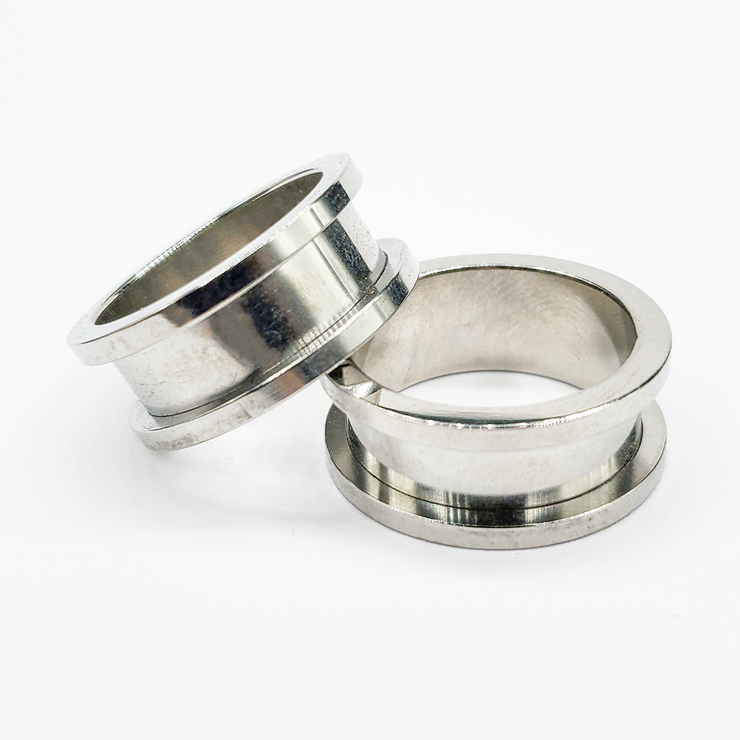 Комплект Тунель хірургічна сталь, 22 мм, 2 шт Комплект Тунель хірургічна сталь, 22 мм, 2 шт