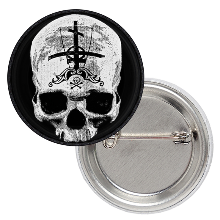 Значок Батюшка (череп) Значок Батюшка (череп)