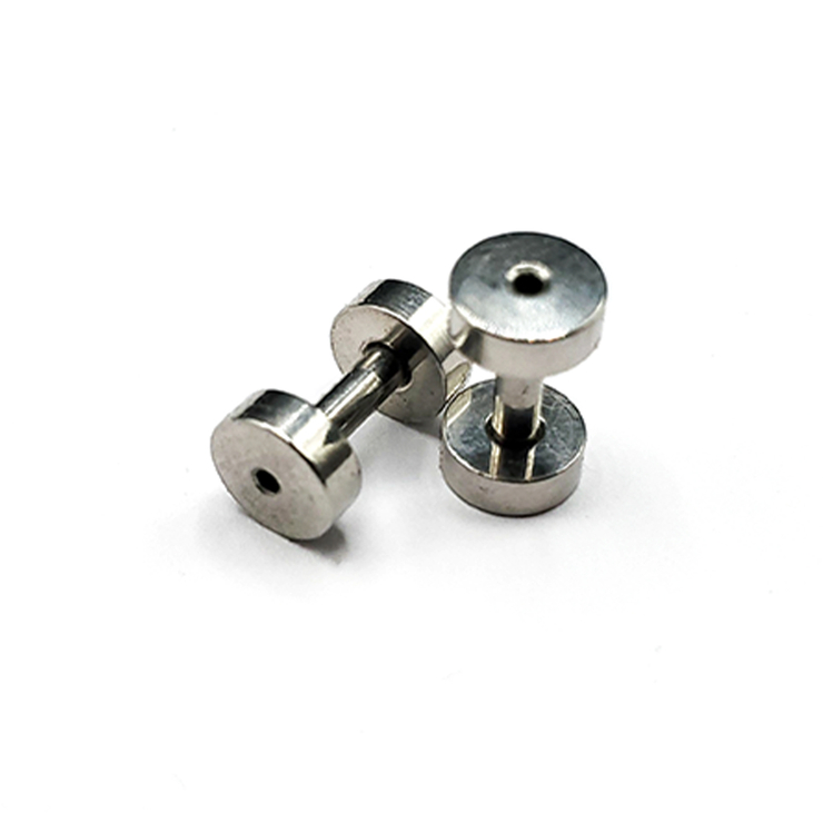 Набір тунель (мед. сталь 2 мм, шайба 6 мм, 2 шт.)